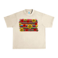 Sandshell Mexico Brushstroke Urban Heavy Tee - texasbilliewilder