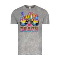 Cloud Rock Salty beach Vintage Tee - NancyCooperArtShop