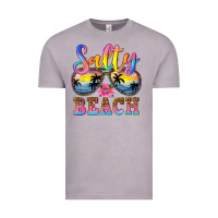 Vintage Zinc Salty beach Vintage Tee - NancyCooperArtShop