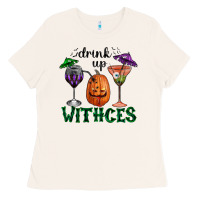 Bone drink up withces halloween Ladies Tee - RanaPortraitStore
