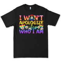 Black LGBTQ I Won't Apologize For Who I Am Premium Tee - BundleAndBundleShop