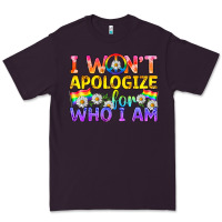 Plum LGBTQ I Won't Apologize For Who I Am Premium Tee - BundleAndBundleShop