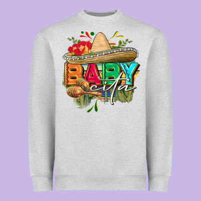 Babycita Heavyweight Sweatshirt Designed By Fadigitalartstudio