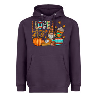 Plum i love fall most of fall Heavyweight Hoodie - CowhideDigitalArt