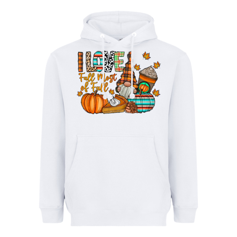 I Love Fall Most Of Fall Heavyweight Hoodie by CowhideDigitalArt | Teevron