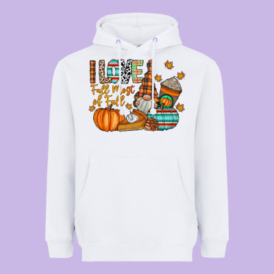 I Love Fall Most Of Fall Heavyweight Hoodie Designed By Cowhidedigitalart