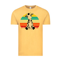 Vintage Mustard africa animals african safari retro Vintage Tee - linhVisuals