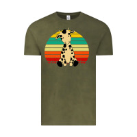 Vintage Olive africa animals african safari retro Vintage Tee - linhVisuals