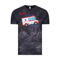 Cloud Black emt paramedic wee woo ambulance boo Vintage Tee - linhVisuals