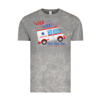 Cloud Rock emt paramedic wee woo ambulance boo Vintage Tee - linhVisuals