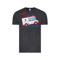 Vintage Black emt paramedic wee woo ambulance boo Vintage Tee - linhVisuals