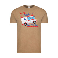 Vintage Coffee emt paramedic wee woo ambulance boo Vintage Tee - linhVisuals