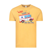 Vintage Mustard emt paramedic wee woo ambulance boo Vintage Tee - linhVisuals