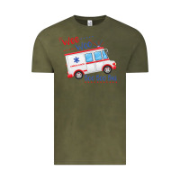 Vintage Olive emt paramedic wee woo ambulance boo Vintage Tee - linhVisuals