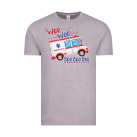 Vintage Zinc emt paramedic wee woo ambulance boo Vintage Tee - linhVisuals
