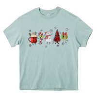 Arona Cartoon Christmas Characters Heavy Core Tee - MaliasSmallBusiness
