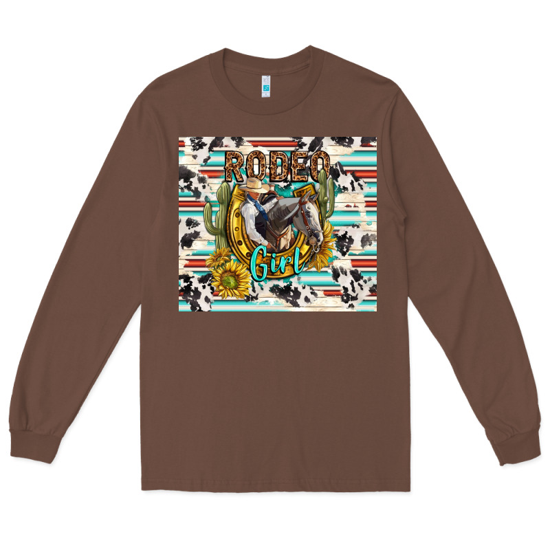 Rodeo Girl Long Sleeve Tee by TumblerDesignByShophia | Teevron