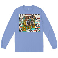 Colony Blue rodeo girl Long Sleeve Tee - TumblerDesignByShophia