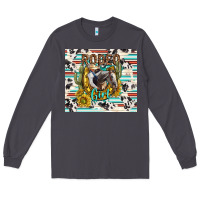 Smoke rodeo girl Long Sleeve Tee - TumblerDesignByShophia
