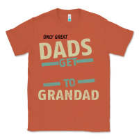 Copper Only Great Dads Get Promoted To Grandad Classic Tee - Bettercallsaul