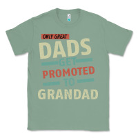 Sage Only Great Dads Get Promoted To Grandad Classic Tee - Bettercallsaul
