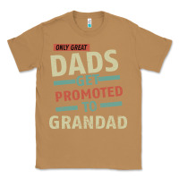 Toasted Coconut Only Great Dads Get Promoted To Grandad Classic Tee - Bettercallsaul