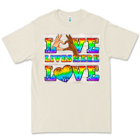 Bone Western LGBTQ+ Love Lives Here Tumbler Premium Tee - BundleAndBundleShop
