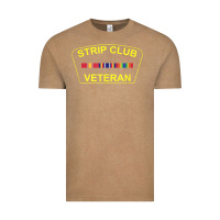 Vintage Coffee military strip club veteran Vintage Tee - linhVisuals