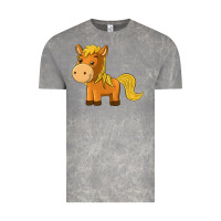 Cloud Rock cute horse Vintage Tee - texasbilliewilder