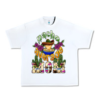 White Nacho average Mom Urban Heavy Tee - NancyCooperArtShop