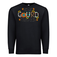 Black oh my gourd i love fall Premium Sweatshirt - CowhideDigitalArt