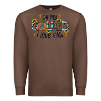 Chestnut oh my gourd i love fall Premium Sweatshirt - CowhideDigitalArt