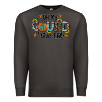 Smoke oh my gourd i love fall Premium Sweatshirt - CowhideDigitalArt