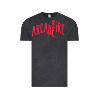 Vintage Black Arcade Fire Vintage Tee - linhVisuals