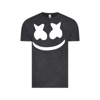 Vintage Black mello face Vintage Tee - linhVisuals