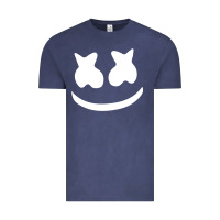Vintage Denim mello face Vintage Tee - linhVisuals