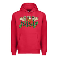 Cardinal wee bit irish st patrick's day Premium Hoodie - FaDigitalArtStudio