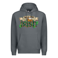 Rock wee bit irish st patrick's day Premium Hoodie - FaDigitalArtStudio