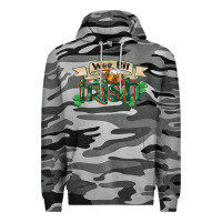 Slate Camo wee bit irish st patrick's day Premium Hoodie - FaDigitalArtStudio