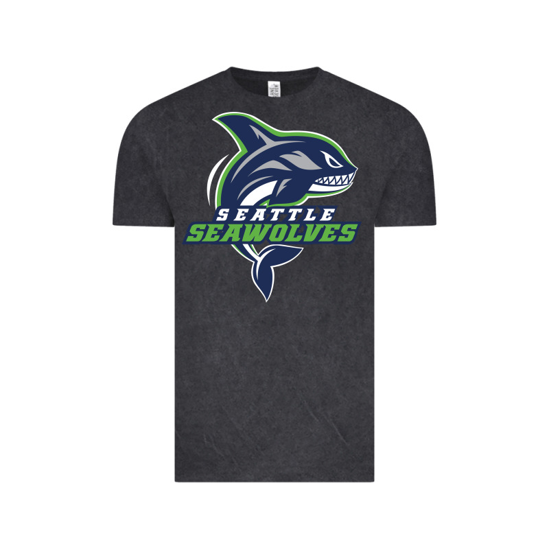 Seattle Seawolves Rugby Vintage Tee by linhVisuals | Teevron