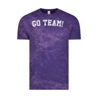 Cloud Purple go team! Vintage Tee - linhVisuals