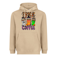 Mushroom trick or coffee Heavyweight Hoodie - CowhideDigitalArt
