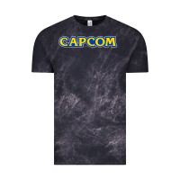 Cloud Black capcom Vintage Tee - linhVisuals