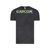 Vintage Black capcom Vintage Tee - linhVisuals