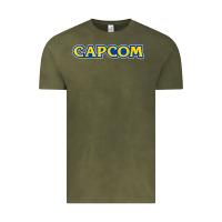 Vintage Olive capcom Vintage Tee - linhVisuals
