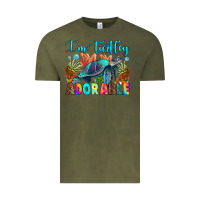 Vintage Olive i'm turtley adorable Vintage Tee - RanaPortraitStore