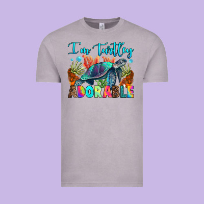 I'm Turtley Adorable Vintage Tee Designed By Ranaportraitstore