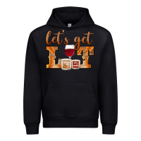 Black let's get lit candles Urban Hoodie - BarkalooDesign
