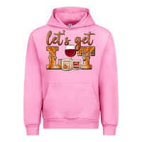 Fuchsia Pink let's get lit candles Urban Hoodie - BarkalooDesign