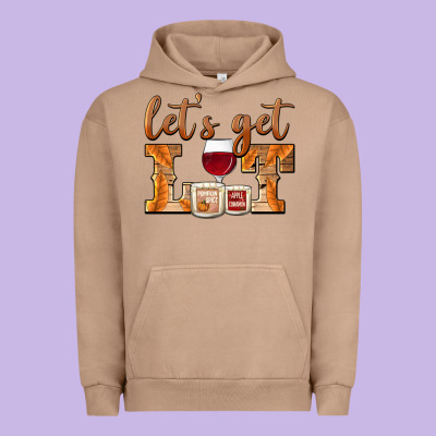 Let's Get Lit Candles Urban Hoodie Designed By Barkaloodesign